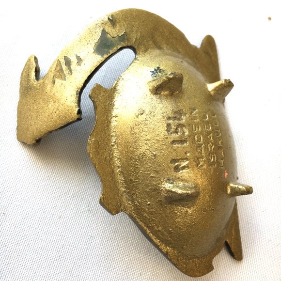 Camel Brass Trinket Ashtray Isreal Souvenir - Picture 6 of 7